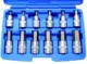Rátűzőkulcs - crowa+bit készlet 1/2" imbusz 5-22 mm 12 db-os BGS