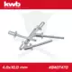 Popszegecs, alu-horganyzott DIN 7337 4.0x10.0 mm 50 db-os - KWB