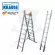 TRIBILO sokcélú létra 3x8 Fokos 3 tagú - MONTO-