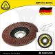 Csiszolótányér, lamellás 115 mm P60 - acél és színesfém - Klingspor