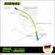 Levegős cső -toldó- 1/4" KM gömbcsuklós, superflexi 600 mm -MÜLLER