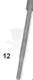 Pichler tartozék izzítógy. menetesszár12. M8xUNF1/4" -M10x1.0 F9Q-F9K
