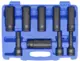 Légkulcsfej készlet 3/4"  9 db 24-36 mm+H14-17-19 metrikus hosszú 12 l.