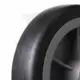 Kerék 125 mm - fix villás-talpas - 300 kg terhelhetőség, kiskocsihoz