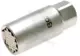 Dugókulcs - crowafej multi univerzális "túlélő fej" 3/8" 9-21 mm