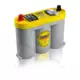 Akku OPTIMA YELLOW TOP  6V 55Ah 765A Közép pólus 255x90x185 mm