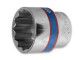 Dugókulcs - crowafej 3/8" 12 lap normál 24 mm
