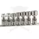 Dugókulcs - crowafej készlet 3/8" 12 sz. csuklós, COLOS 7 db-os 3/8"-3/4"