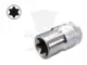 Dugókulcs - crowafej 3/8" belső torx E18 Genius