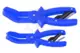 Tömlőszorító fogó készletben 45°-os - 2 db-os profi - Laser