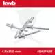 Popszegecs, alu-horganyzott DIN 7337 4.8x12.0 mm 50 db-os - KWB