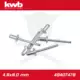 Popszegecs, alu-horganyzott DIN 7337 4.8x8.0 mm 50 db-os - KWB