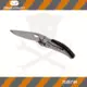 Vágókés, összecsukható Skeletonknife - Fekete-Szürke-True