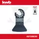 Multifunkciós tartozék vágófej beszúró fej 52x26 mm - KWB
