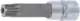 Rátűzőkulcs - crowa+bit 1/2" torx, furatos TPX80 x 100 mm BGS
