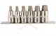 Rátűzőkulcs - crowa+bit készlet Torx Plus® 6 darabos TP45 - TP80 1/2"