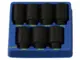 Tálcás Genius dugókulcs, gépi készlet 6 lapú hosszú 1/2" 7 db-os 30-38mm (DI-407M )