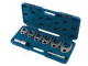 Villáskulcs adapter készlet nyitott 1/2"-3/4" 6+2 db: 33-50 mm "Crowfoot"