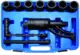 Nyomatéksokszorozó készletben 3200 Nm + 7 db 1" dugókulcs BGS