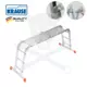 MultiMatic univerzális csuklós létra, 4x3 fokos +Acél Dobogó -MONTO-