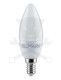 Izzó LED gyertya 8 W hideg fehér, matt 100/37 mm E14 ELMARK