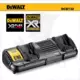 Akkumulátor töltő, duál port - 10.8V - 18V XR és 54V FLEXVOLT - DeWalt