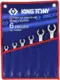 Fékcsőkulcs készlet 6 db-os King Tony
