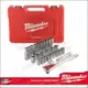 Dugókulcs készlet 1/2" METRIKUS 10-24 mm 6 lapú 28 r. - Milwaukee