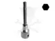 Rátűzőkulcs - crowa+bit 1/2" imbusz  7 mm, hosszú