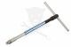 T-kulcs kétfunkc előre-hátra tolós: 3/8" külső, 10 mm bit.