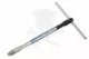 T-kulcs kétfunkc előre-hátra tolós: 3/8" külső, 10 mm bit.