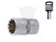 Dugókulcs - crowafej 1/2" Gear Lock normál 16 mm BGS