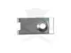 Fém lemezanya"U" készlet 50db 25x11x4.2 mm - Mercedes/Smart