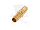 Levegős csatlakozó - tömlőtoldó 12,7 mm - 12,7 mm /1/2"/ - RÉZ