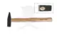 Kalapács, lakatos - fa nyéllel, Hickory 0,1 kg ( H0101 B )