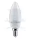 Izzó LED gyertya 8 W meleg fehér, matt 100/37 mm E14 ELMARK