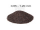 Szóróanyag normálkorund barna NK20 = 0,85 - 1,20 mm -25 kg