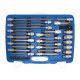 Rátűzőkulcs - crowa+bit készlet 1/4-1/2" imb.+TX+XZN+RIBE 38 részes BGS
