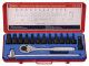 Torx készlet 1/2" 15 db-os Genius