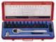 Torx készlet 1/2" 15 db-os Genius
