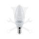Izzó LED gyertya 8 W hideg fehér, matt 100/37 mm E14 ELMARK