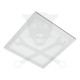 Panel LED 48 W - 5280 lm / 4000 K - 595x595 mm alu ELMARK