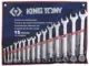 Csillag-villáskulcs készlet 15 db 6-32 mm King Tony