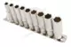 Dugókulcs - crowafej készlet 1/4" 6 lap hosszú COLOS  9 db-os