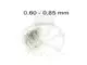 Szóróanyag elektrokorund fehér EK 24 = 0,60 - 0,85 mm -25 kg