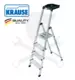 Létra Secury MultiGrip lépcsőfokos fellépő 1x4 Fokos - MONTO-