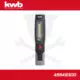 Szerelőlámpa LED 01 COB + 1 ledes dönthető akkus 422 lm - KWB