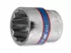 Dugókulcs - crowafej 3/8" 12 lap normál 22 mm