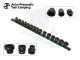 Légkulcsfej készlet 1/2" 15 db 10-24 mm metrikus - extra alacsony - Astro