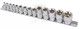 Dugókulcs - crowafej készlet 1/2"-3/8"-1/4" belső torx 14 db-os E4 - E24